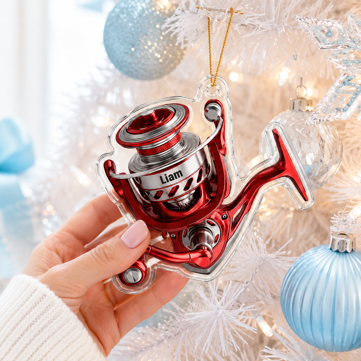 Personalized Fishing Reel Acrylic