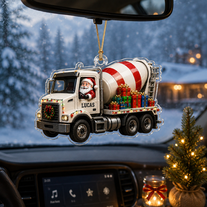 Santa Vehicle Concrete Mixer