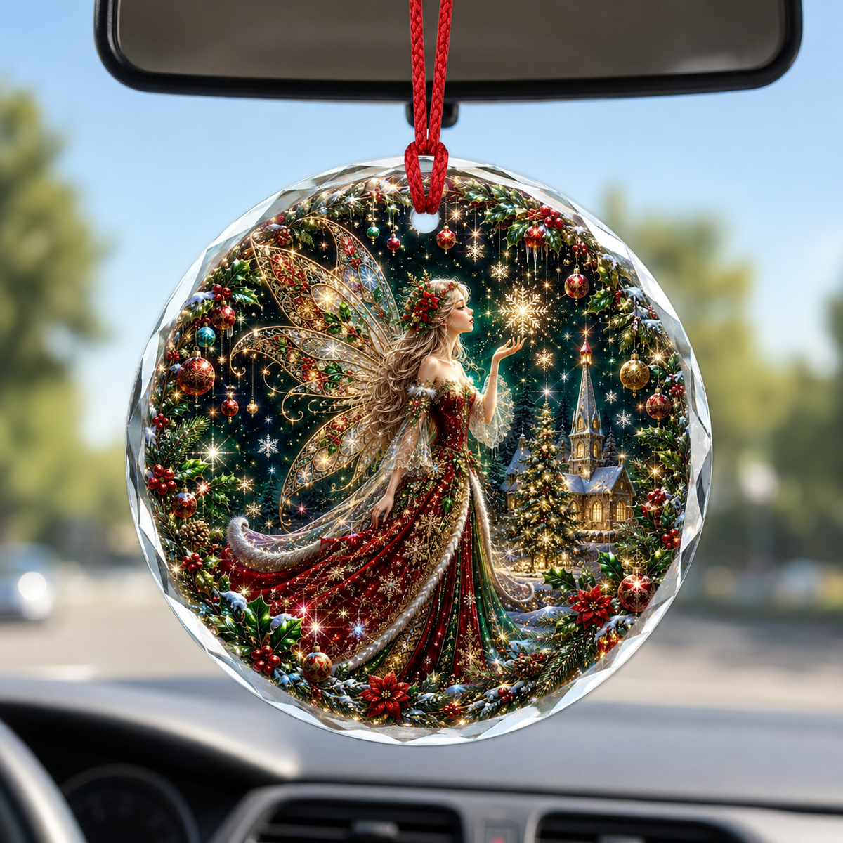 Fairy Glass Ornament Christmas Fairy