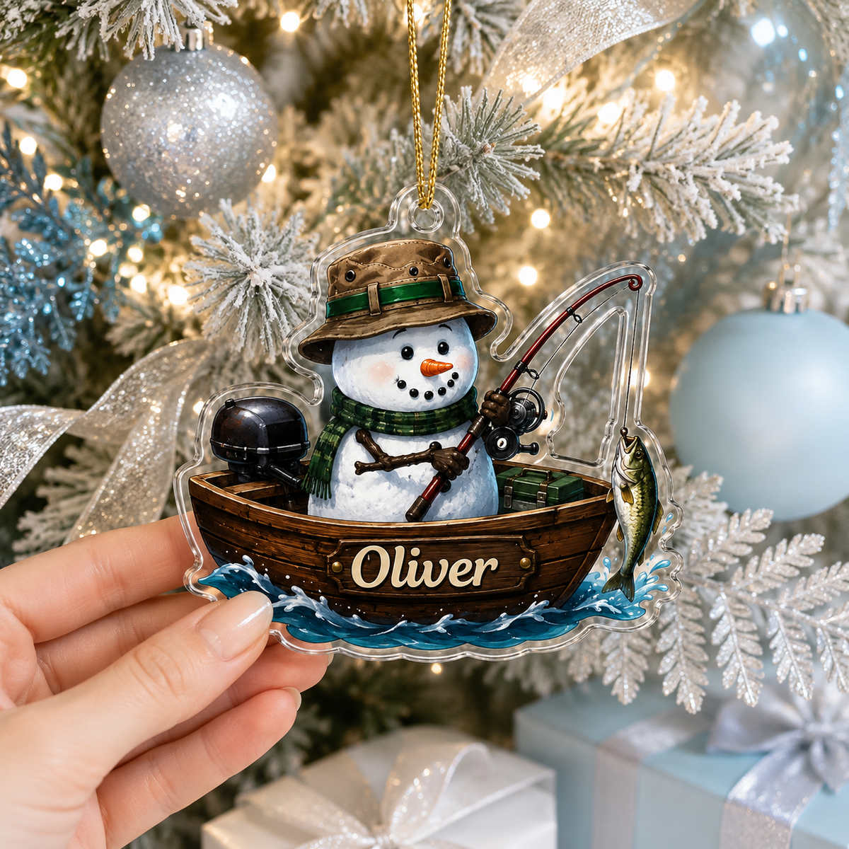 Personalized Fishing Owen Acrylic