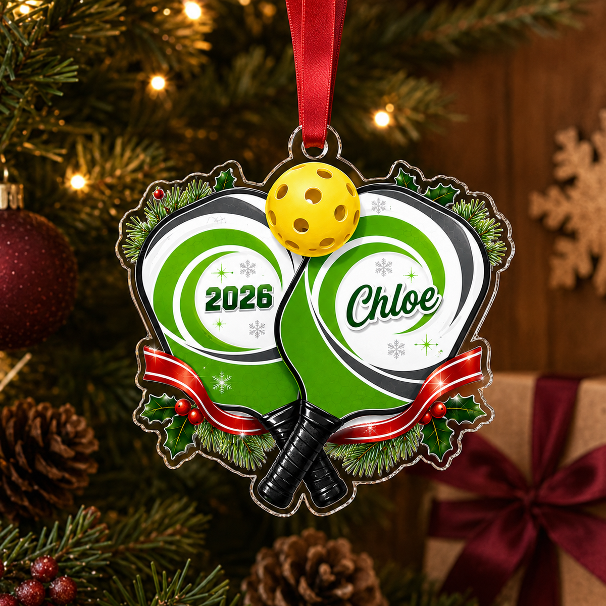 Custom Name Pickleball Acrylic Style 13