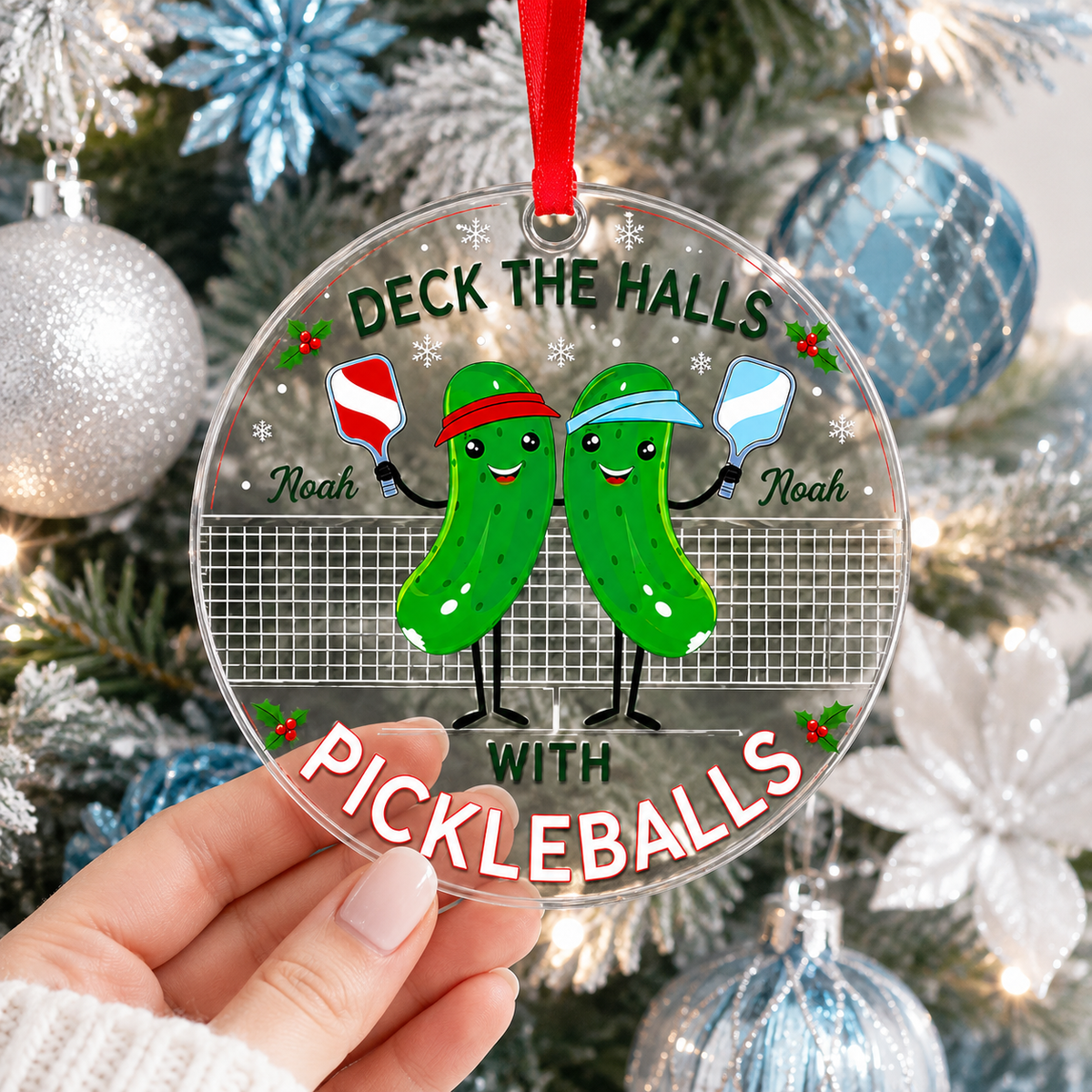 Custom Name Pickleball Acrylic Style 9