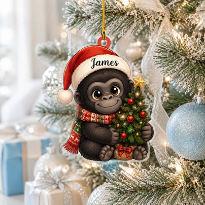 Animal Christmas Gorilla