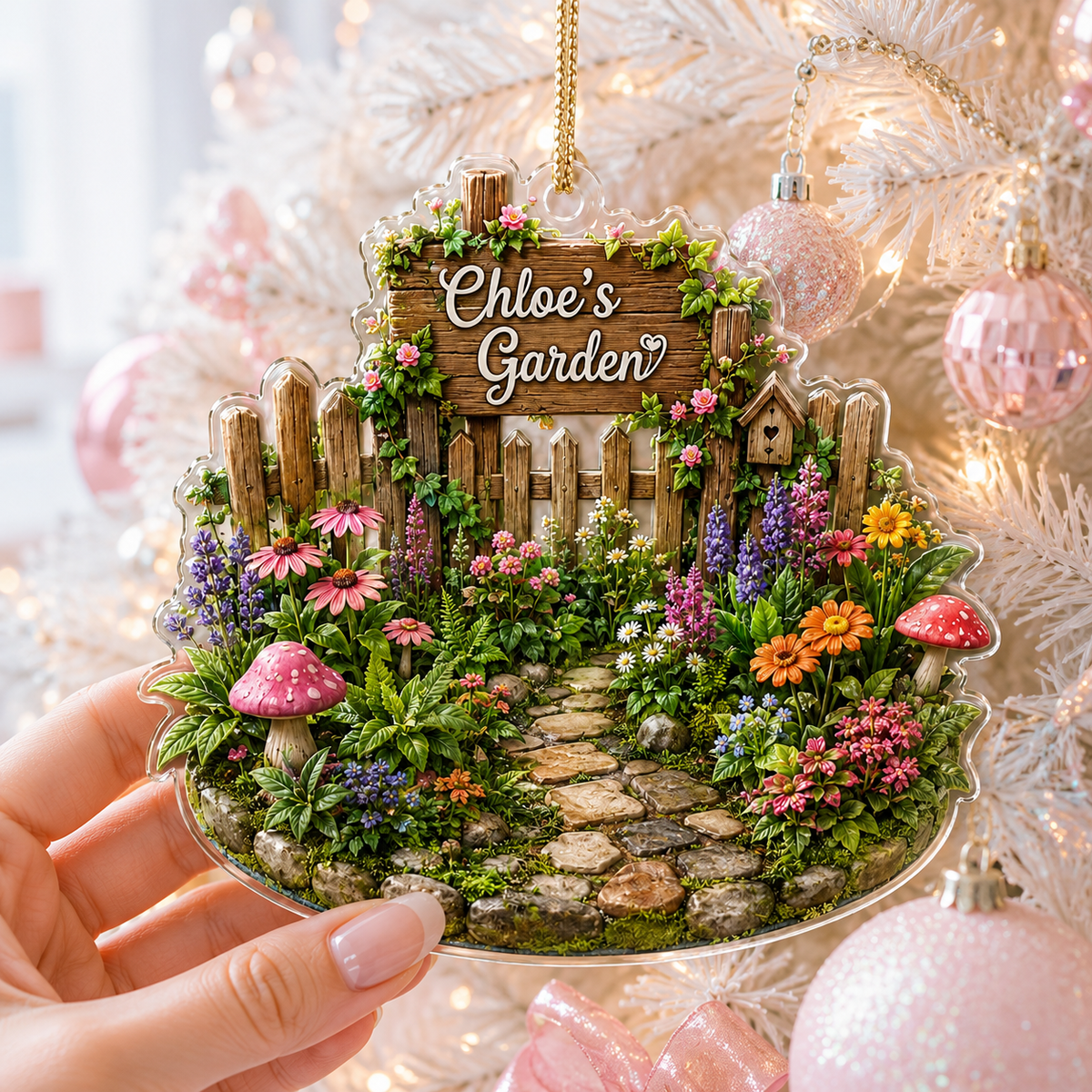 Custom Gardening Backyard Harvest Acrylic
