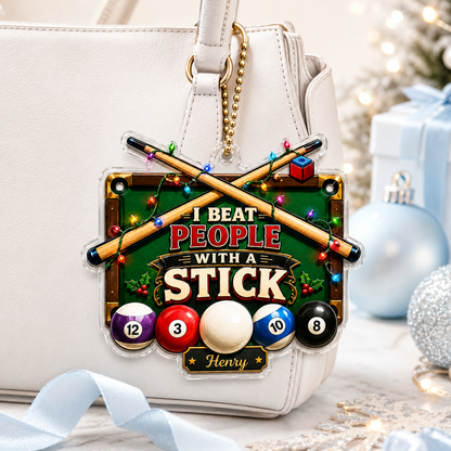 Custom Name Billiards Christmas Lights Acrylic