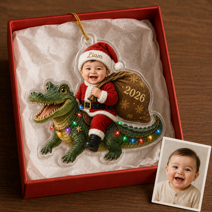 Custom Photo Baby Animal Crocodile