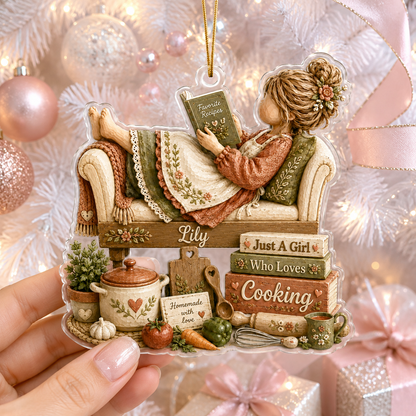 Personalized Just A Girl Hobby Cooking