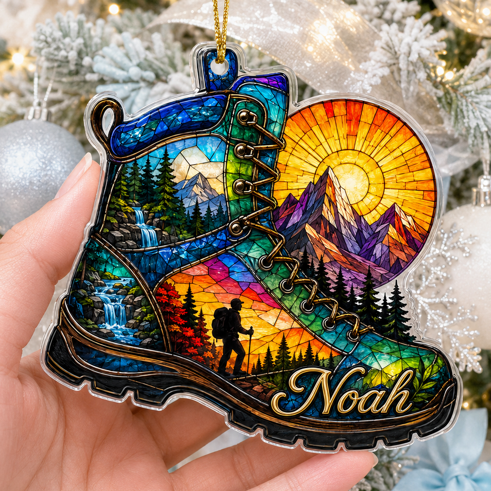 Custom Name Hiking And Trekking Acrylic Style 16