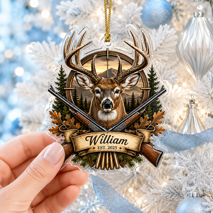 Personalized Hunting Deer Hunter Legacy Acrylic
