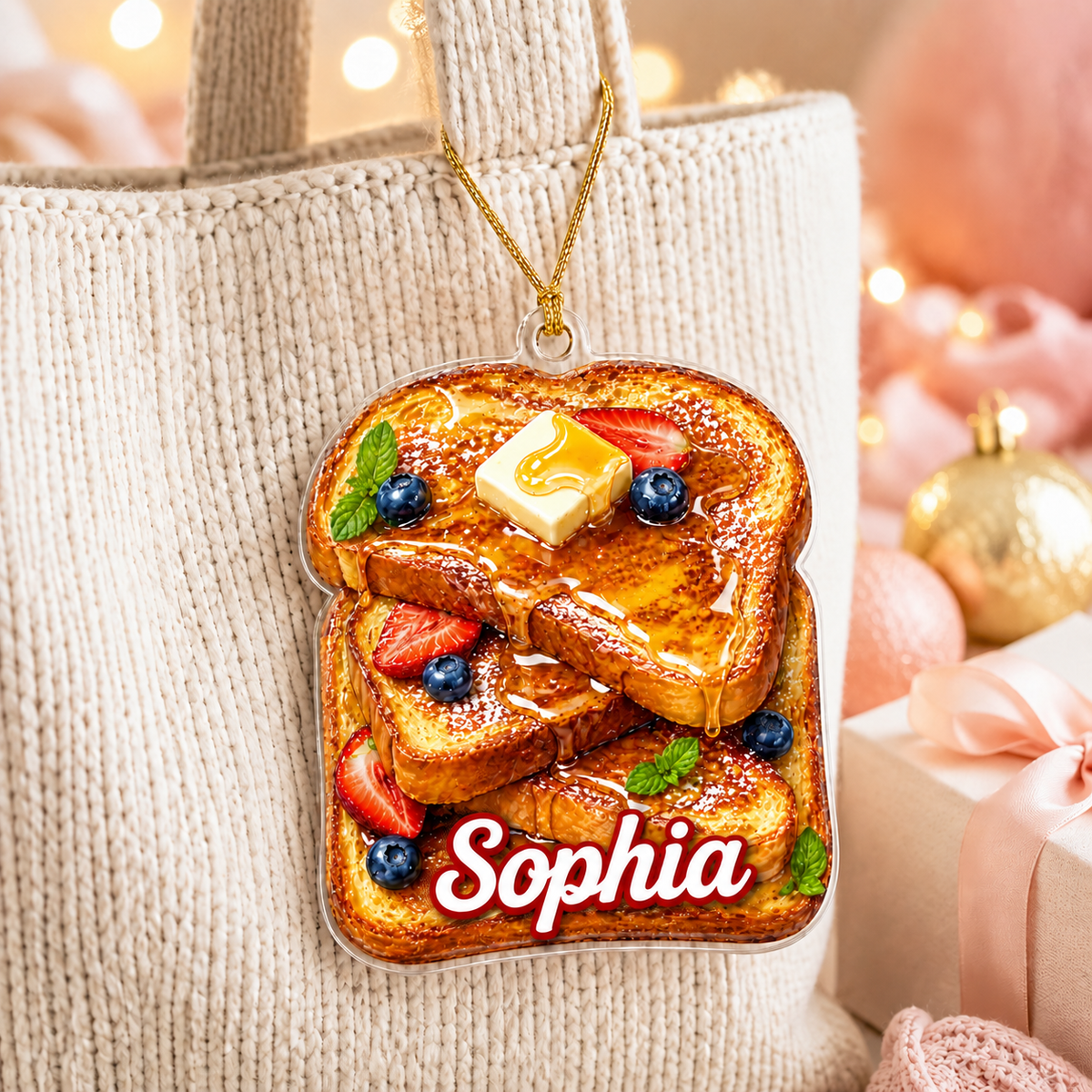 Breakfast Custom Name French Toast Acrylic
