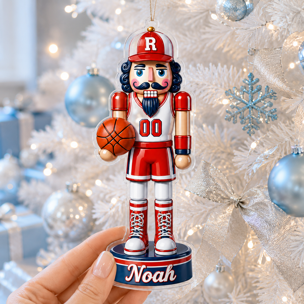 Sports Nutcracker Basketball Acrylic