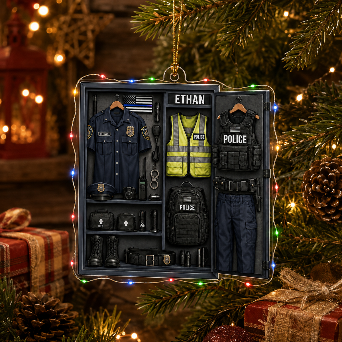 Police Uniform Locker
