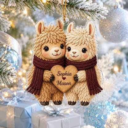 Couple Animal Llama