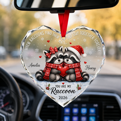 Custom Animal Couple Raccoon