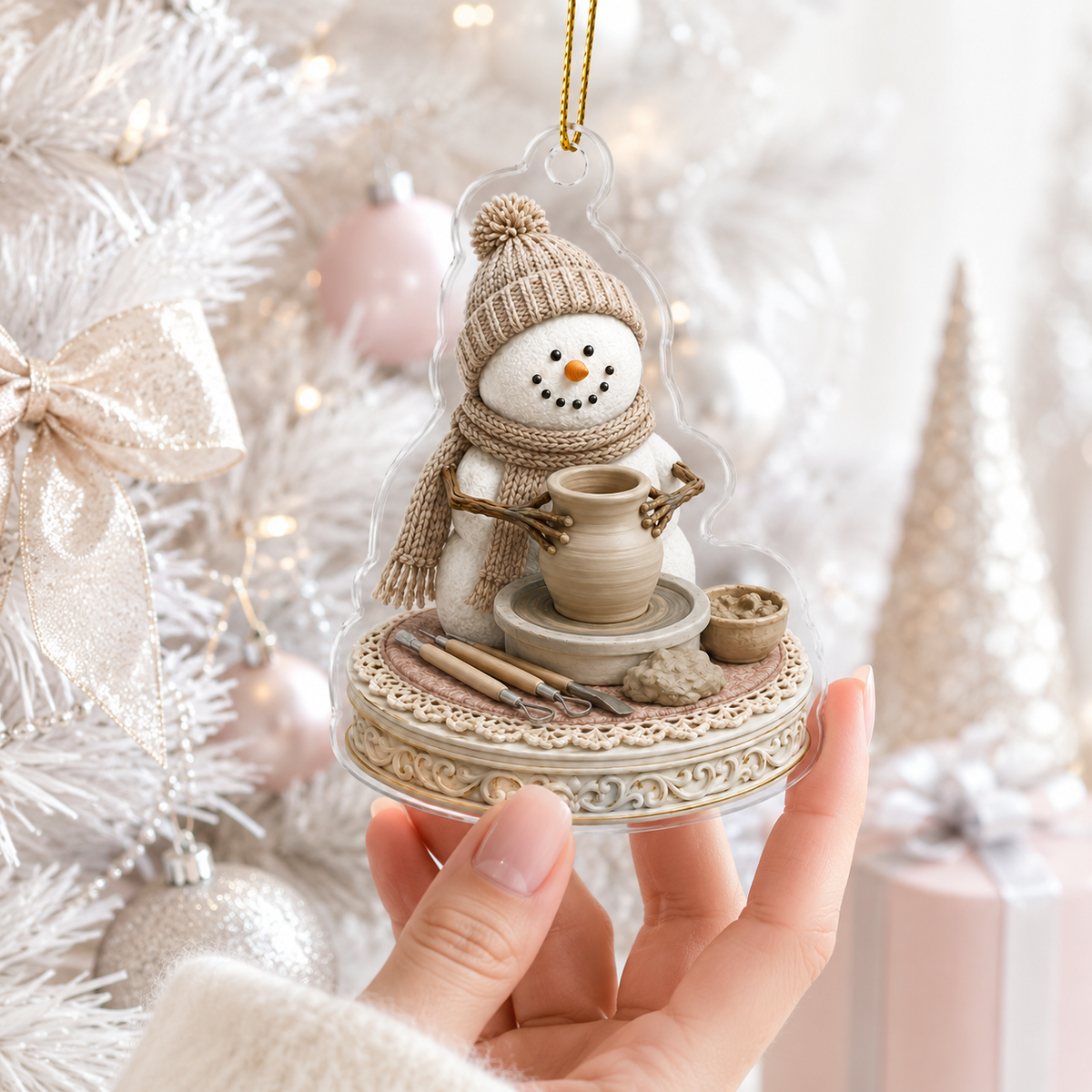 Snowman Hobbies Acrylic Pottery