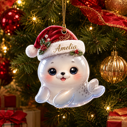 Animal With Santa Hat Seal