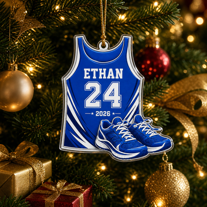 Custom Runner Acrylic - Numbered Singlet and Shoes