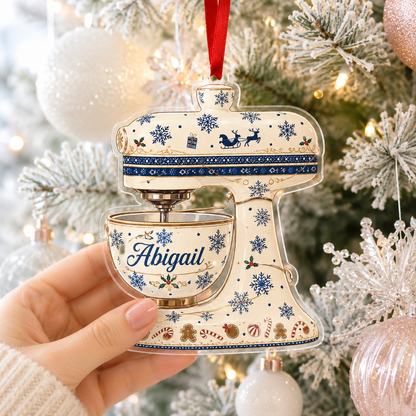 Personalized Kitchen Utensils Acrylic Pottery Dough Mixer