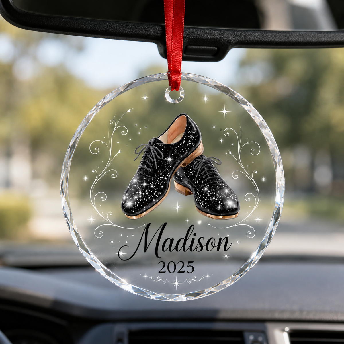 Personalized Dancing Glass Dancing Shoes