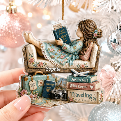 Personalized Just A Girl Hobby Travelling