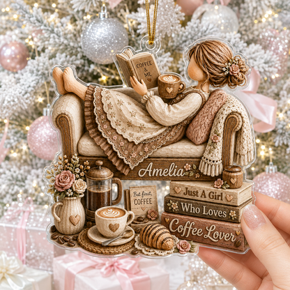 Personalized Just A Girl Hobby Coffee Lover