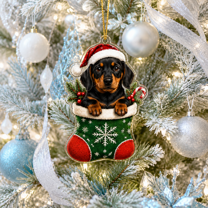 Dog Christmas Socks Rottweiler