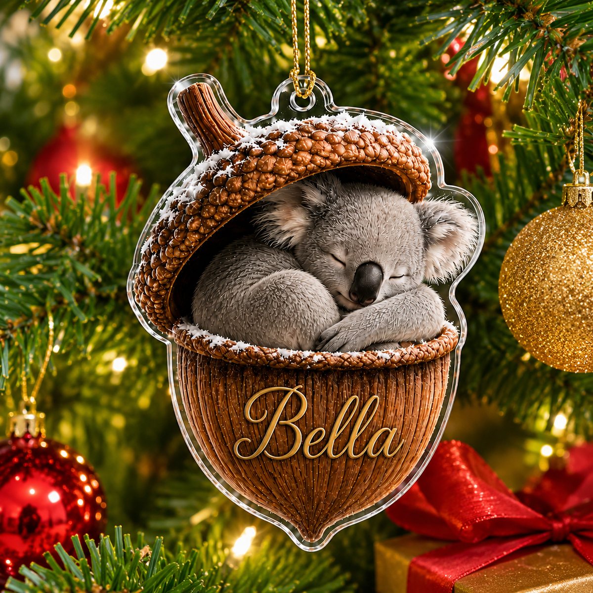 Animal Tree Decor Acrylic Koala