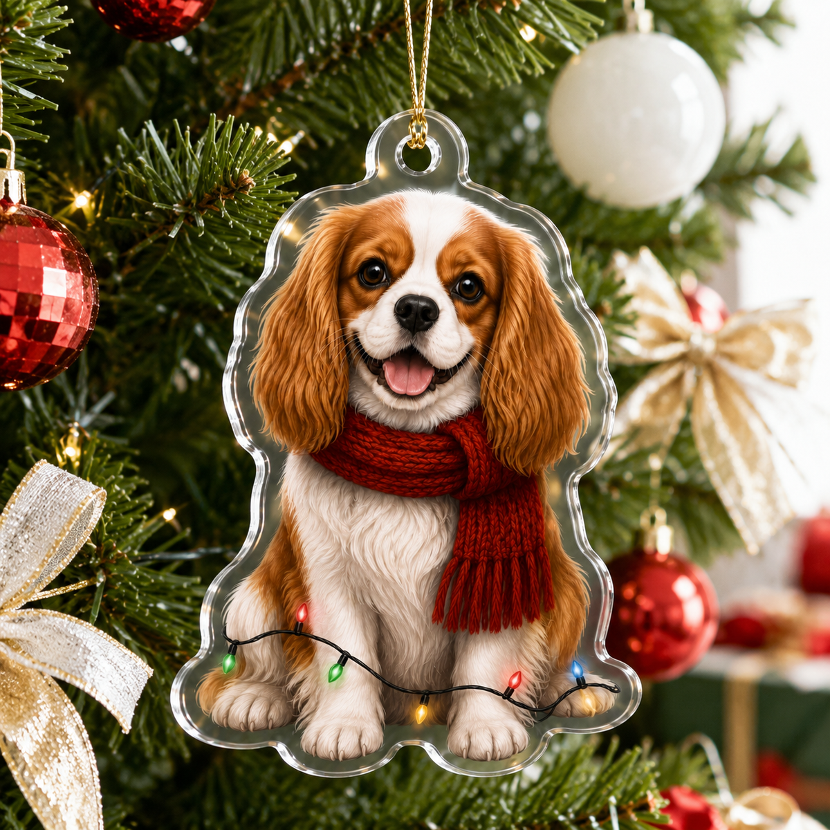 Dog Christmas Ledlight Spaniel