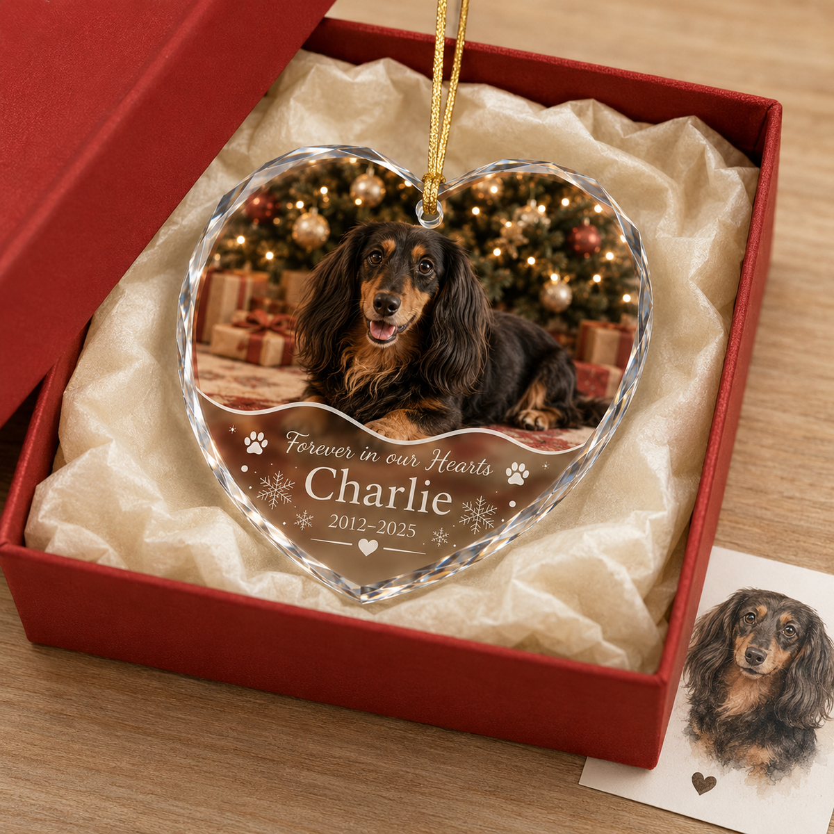Custom Photo Dog Memorial Style 10