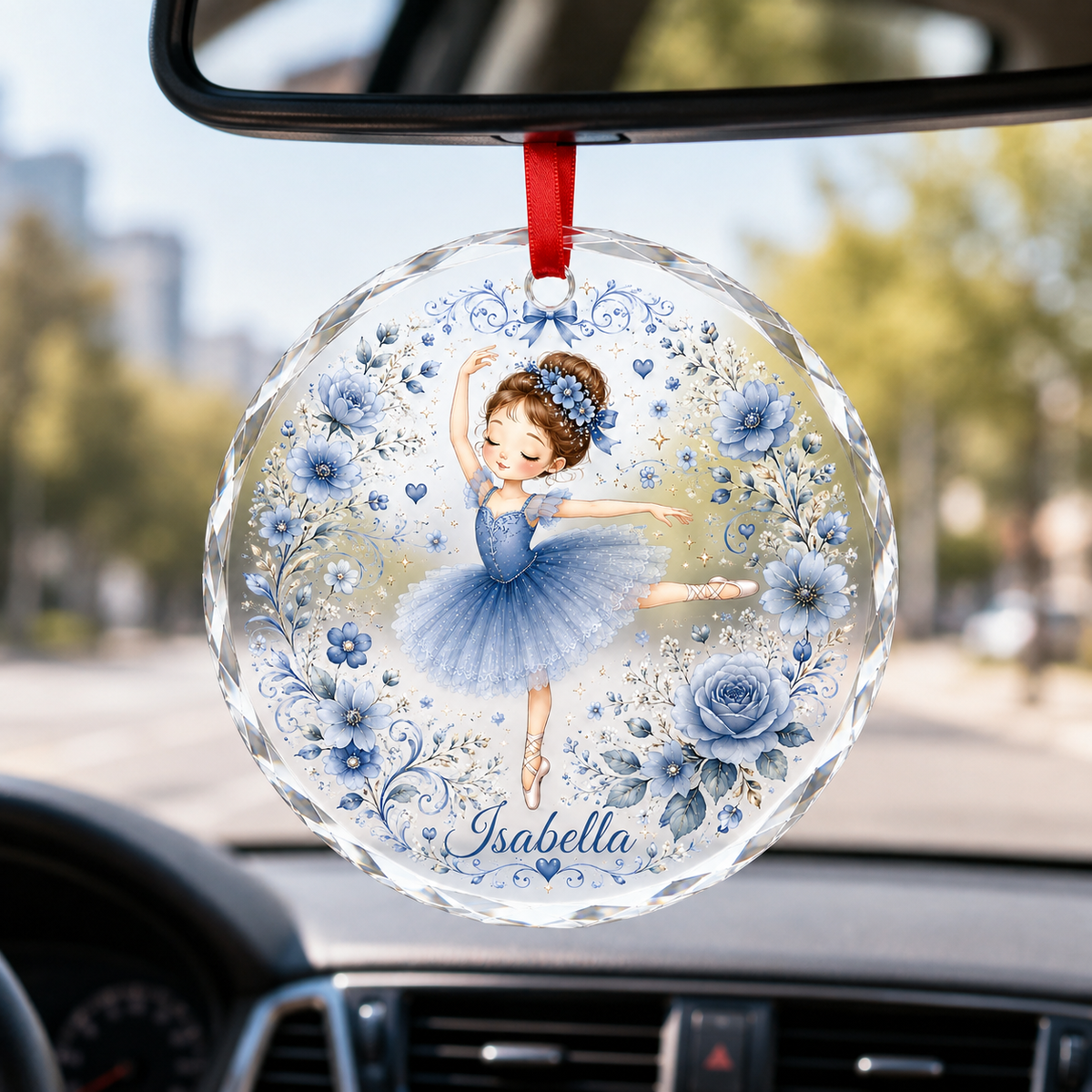 Personalized Dancing Glass Chibi Ballet