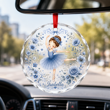 Personalized Dancing Glass Chibi Ballet