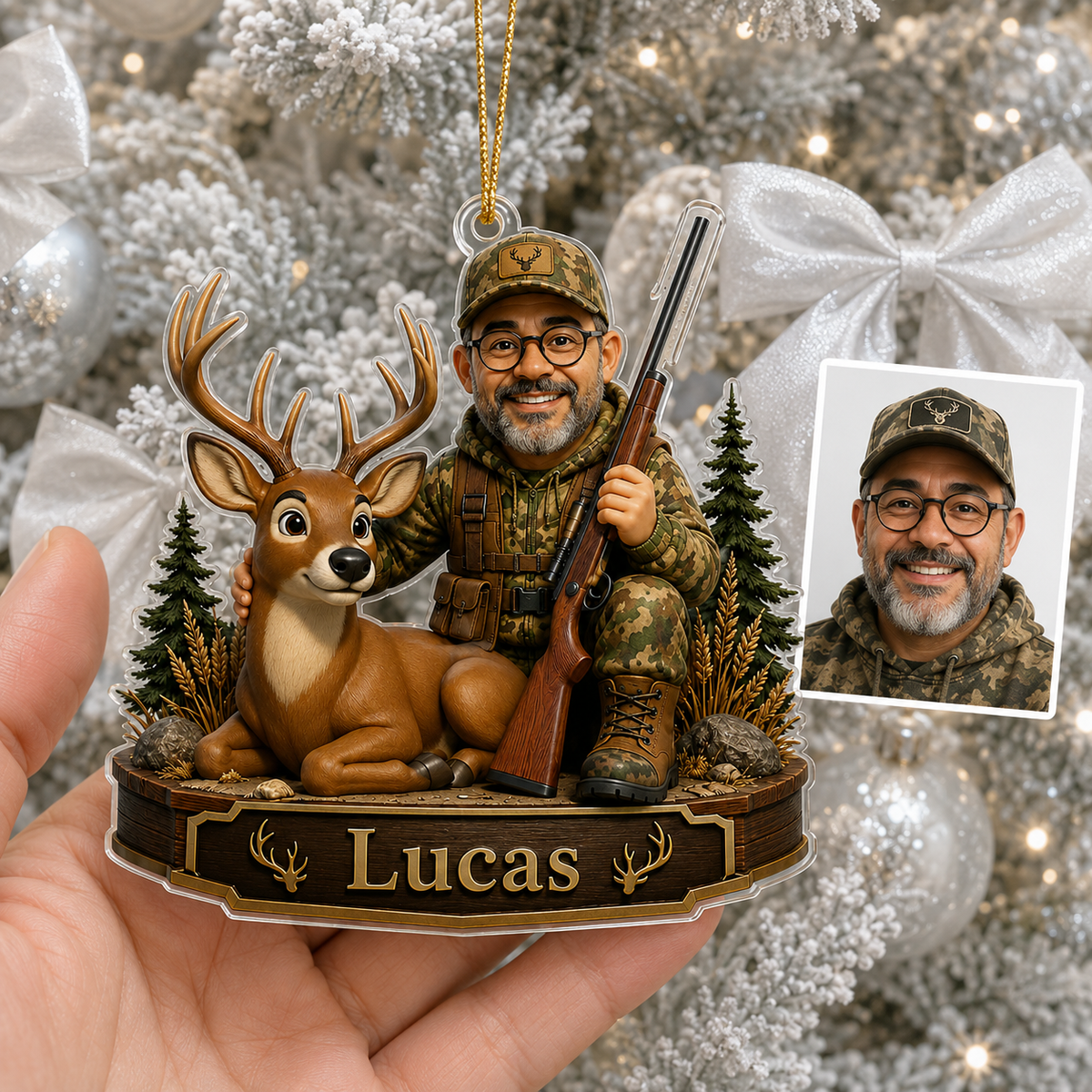 Personalized Hunting Buck Companion Acrylic