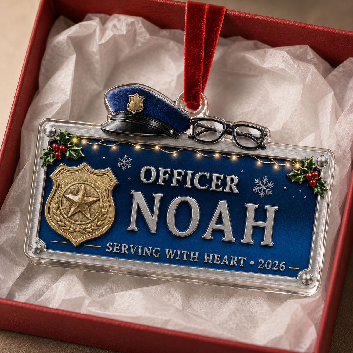 Officer Nameplate