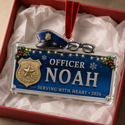 Officer Nameplate