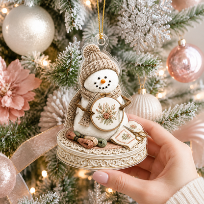 Snowman Hobbies Acrylic Embroidery