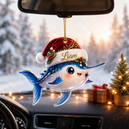 Animal With Santa Hat Swordfish