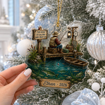 Personalized Fishing Fisherman Acrylic