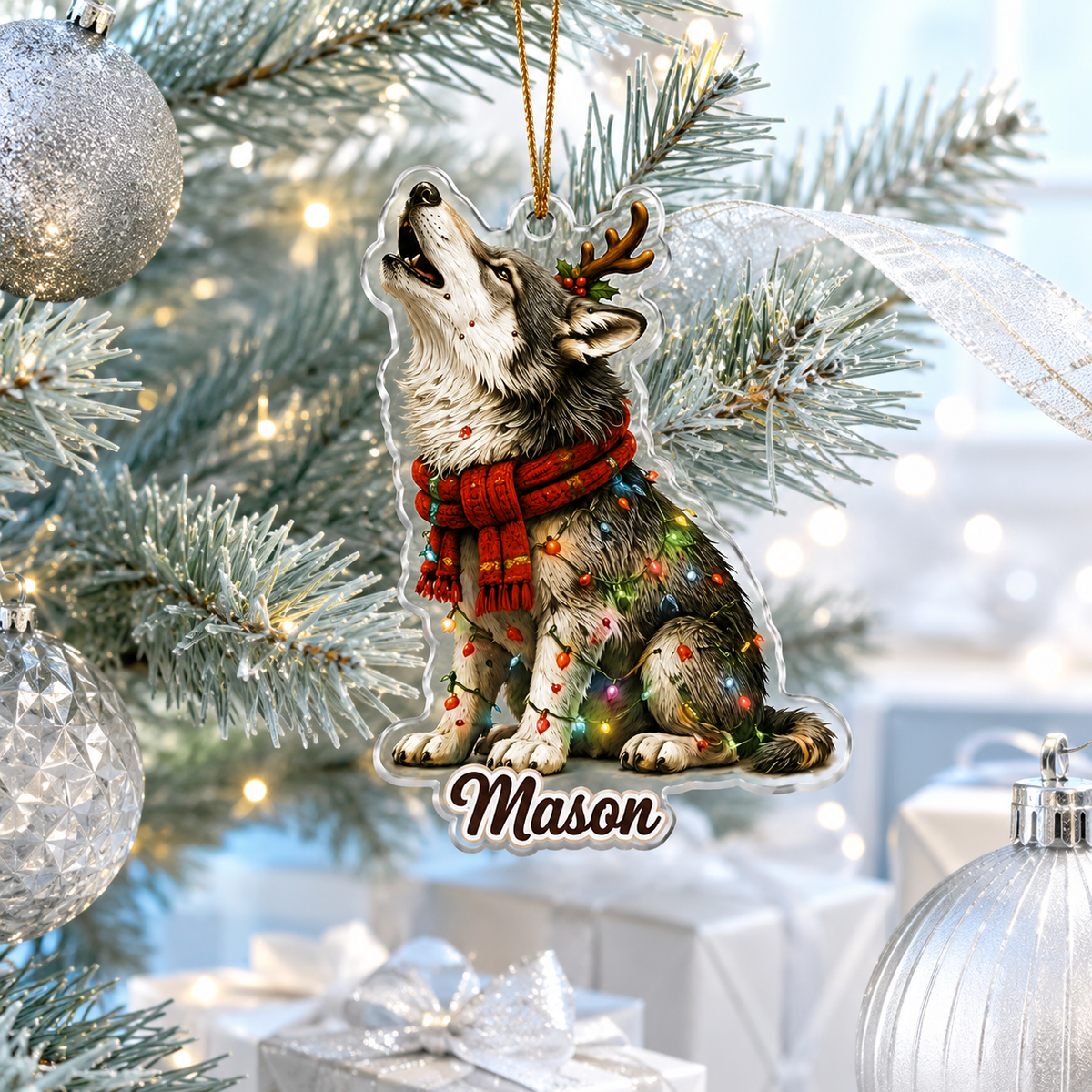 Christmas Animal Wolf