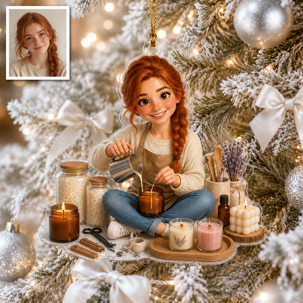 Custom Photo Hobbies Acrylic - Candle Making