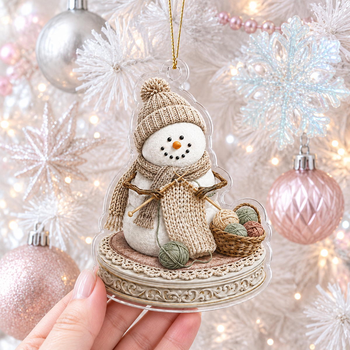 Snowman Hobbies Acrylic Knitting
