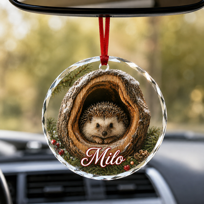 Glass ornament Animal Hedgehog