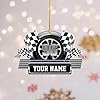 Personalized Go Kart Christmas Ornament N14
