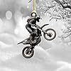 Personalized Dirt Bike Christmas Ornaments 2025 Custom Motocross Ornament Dirt bike Christmas Ornament N34