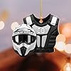 Personalized Dirt Bike Christmas Ornaments 2025 Custom Motocross Ornament Dirt bike Christmas Ornament N42