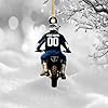 Personalized Dirt Bike Christmas Ornaments 2025 Custom Motocross Ornament Dirt bike Christmas Ornament N37