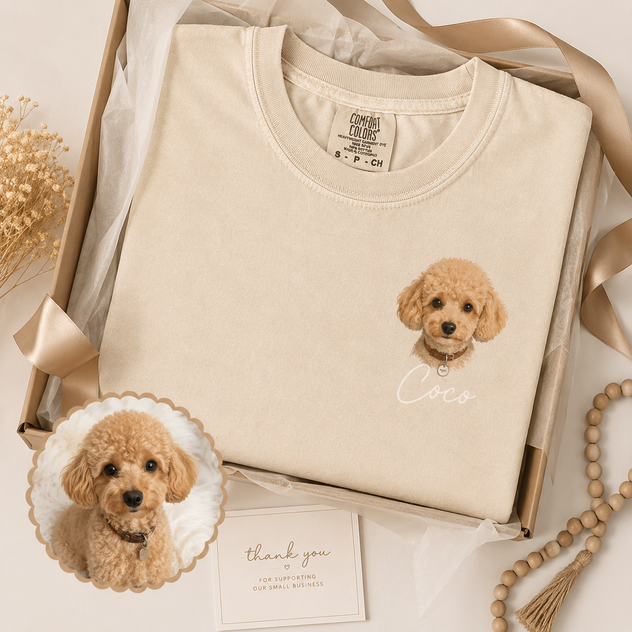 Custom Photo Dog Wash Shirt, Personalized Dog Lover T-Shirt | Dog Memorial Gift THUC99