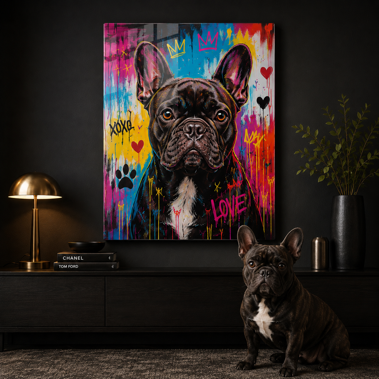 Personalized Dog Photo Metal Print – Custom Pet Wall Art Gift For Dog Mom Dad THUC99