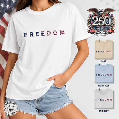 America Birthday T-Shirt 1776–2026, USA Freedom Celebration Unisex Tee THUC99
