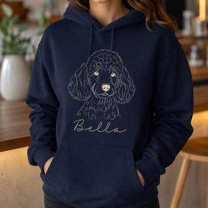 Personalized Dog Memorial Hoodie Custom Pet Photo Sweatshirt Sympathy Gift for Pet Loss THUC99