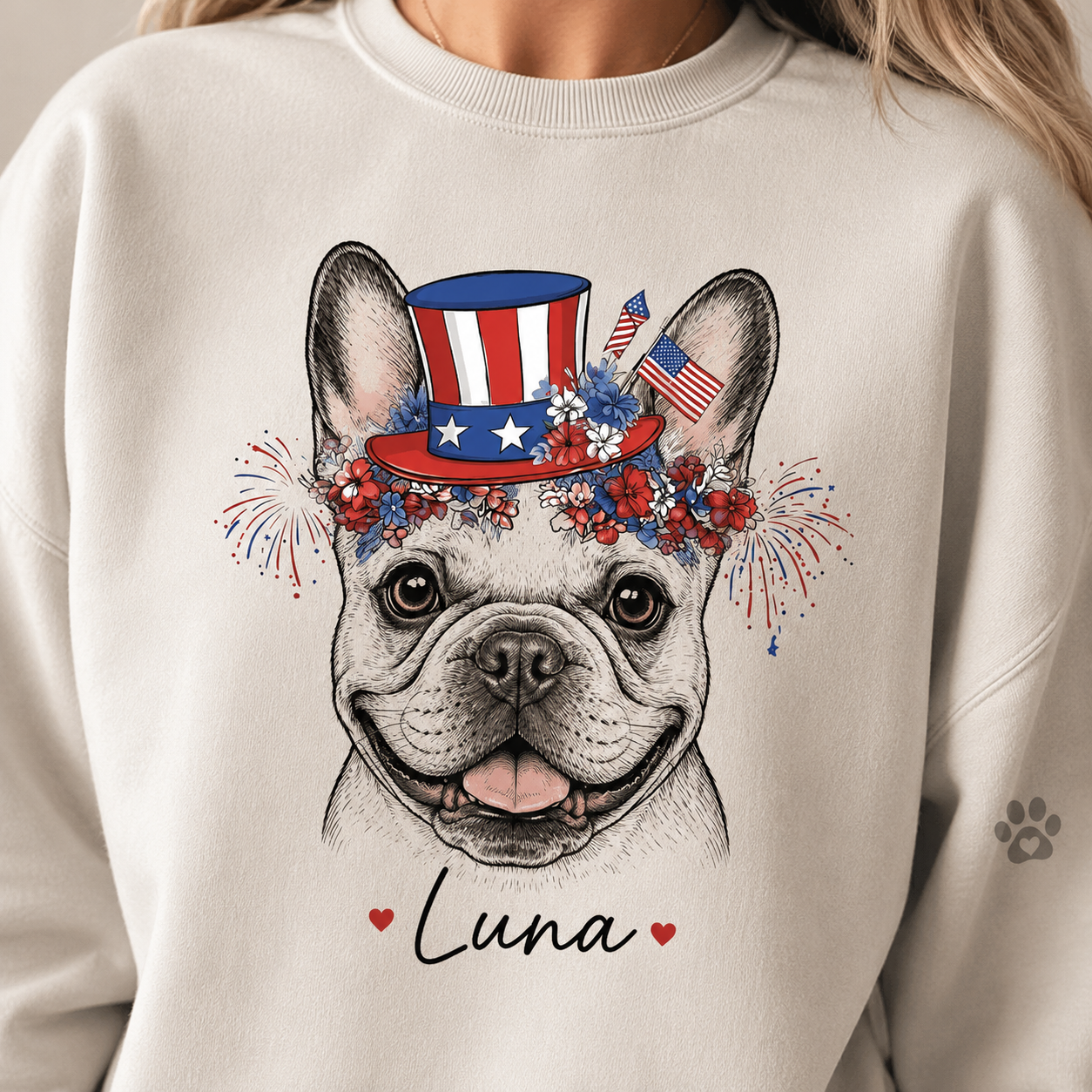 Custom Dog Mom Hoodie Personalized Pet Photo Sweatshirt Gift from Dog to Mom THUC99